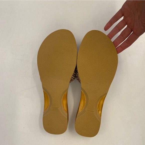 Anthropologie || Matisse Havana Slide Sandals Zebra Pony Hair Fur 10 NWOB - Picture 5 of 7